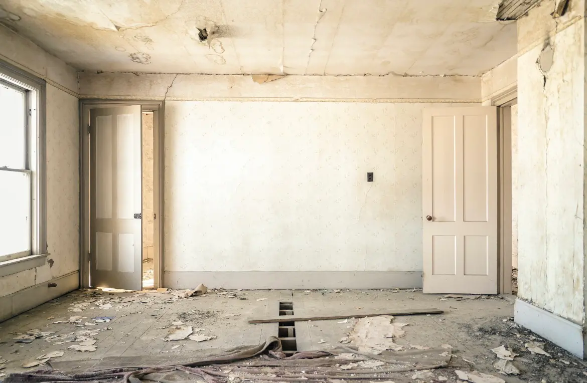 Waste disposal crew managing a cleanout project in Lathrup Village